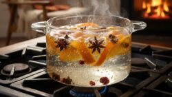 Orange Peels in Boiling Water Create a Winter Scent Homes Can’t Replicate